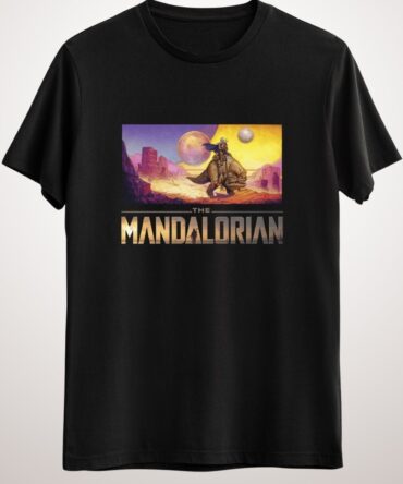 Erkek Siyah Mandalorian Landscape