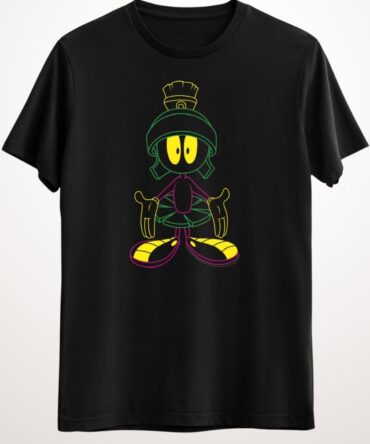 Erkek Siyah Marvin The Martian Neon - Ds1683