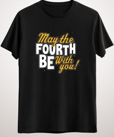 Erkek Siyah May The Fourth Stars
