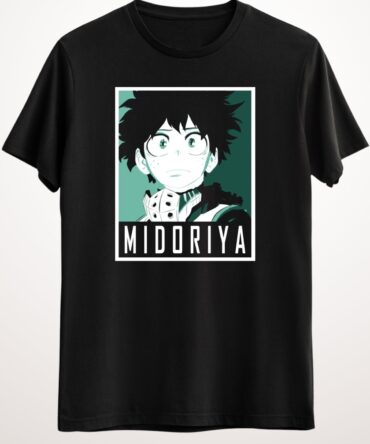 Erkek Siyah Midoriya Hope Poster V2 - Ds2768