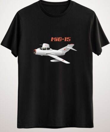 Erkek Siyah Mig-15 Soviet Jet Fighter