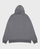 Unisex Gri Kapşonlu Sweatshirt Shinigami